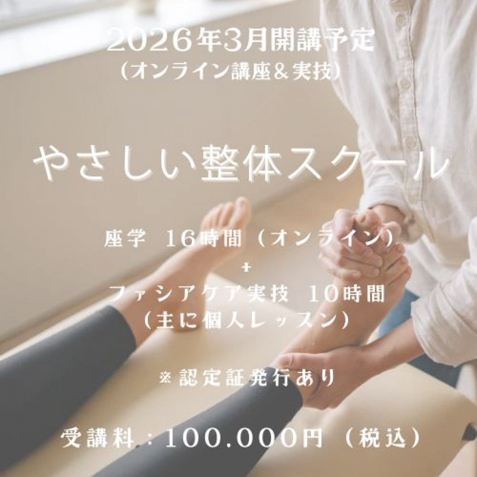 やさしい整体スクール ｜ファシブルラボ - ファシブルラボ