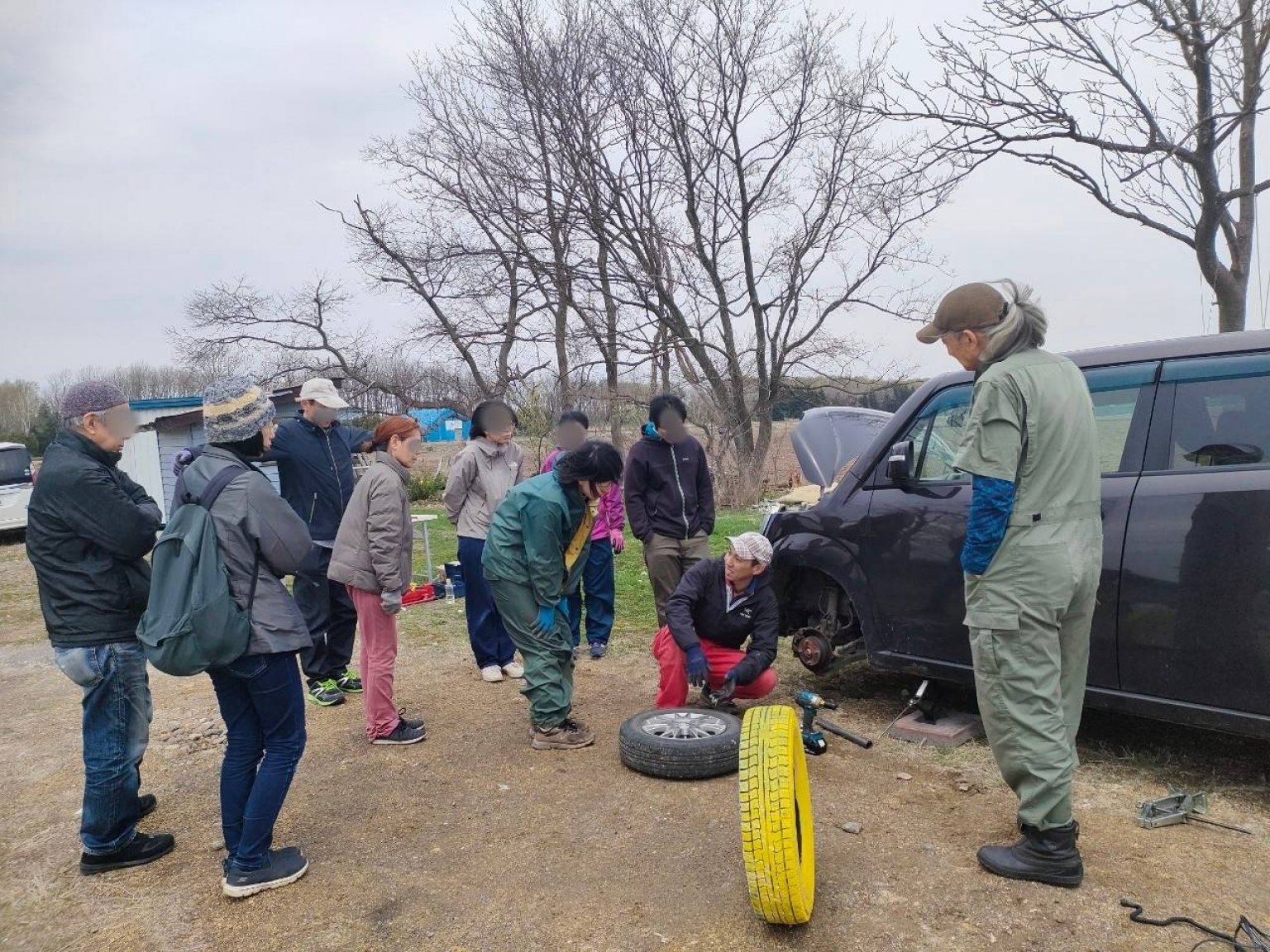 タイヤ交換講座　１７日開催チケット