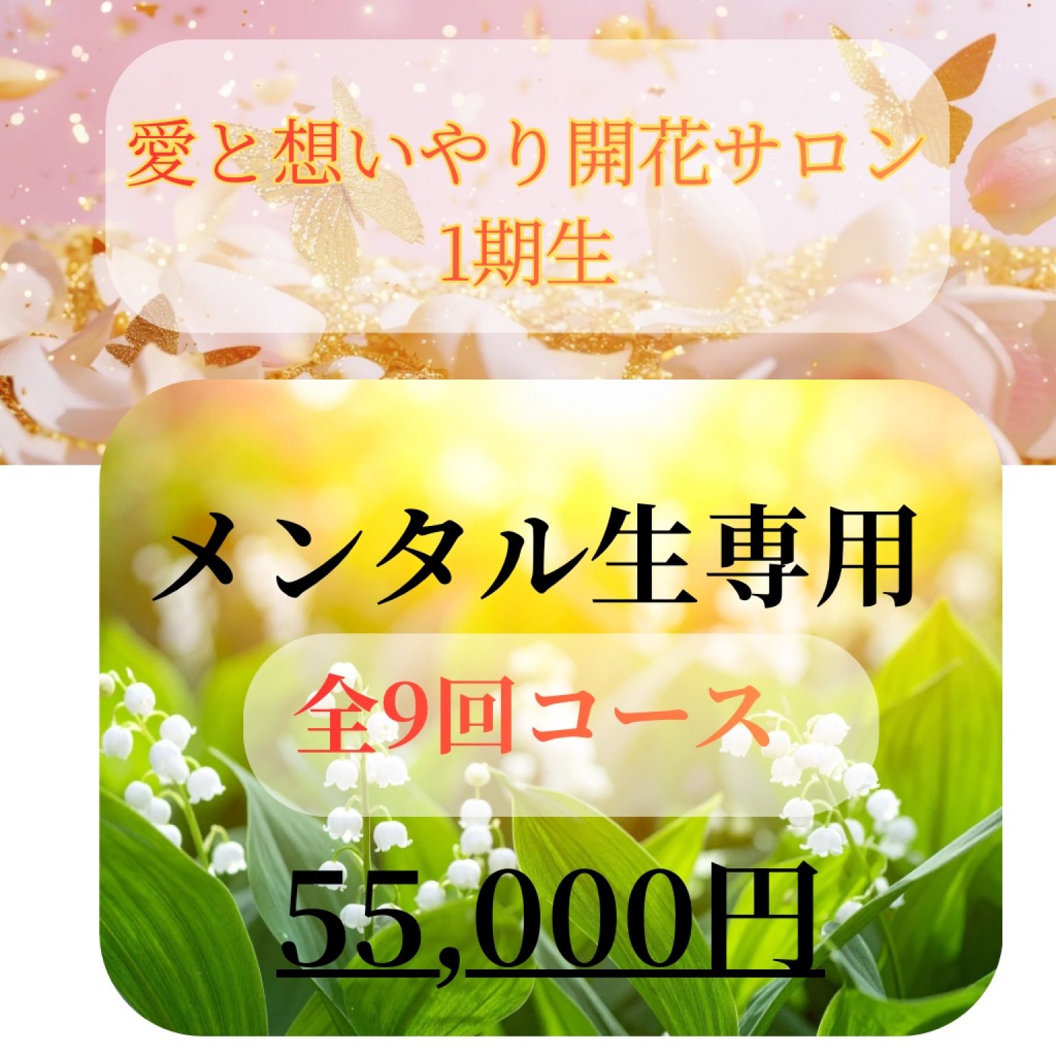 ⭐️サロン用チケット🎟️メンタル生専用　全コース券