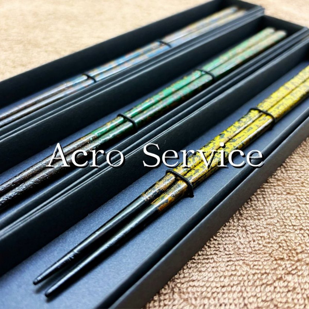 天然漆塗り仕上げ 職人手作り「お箸」