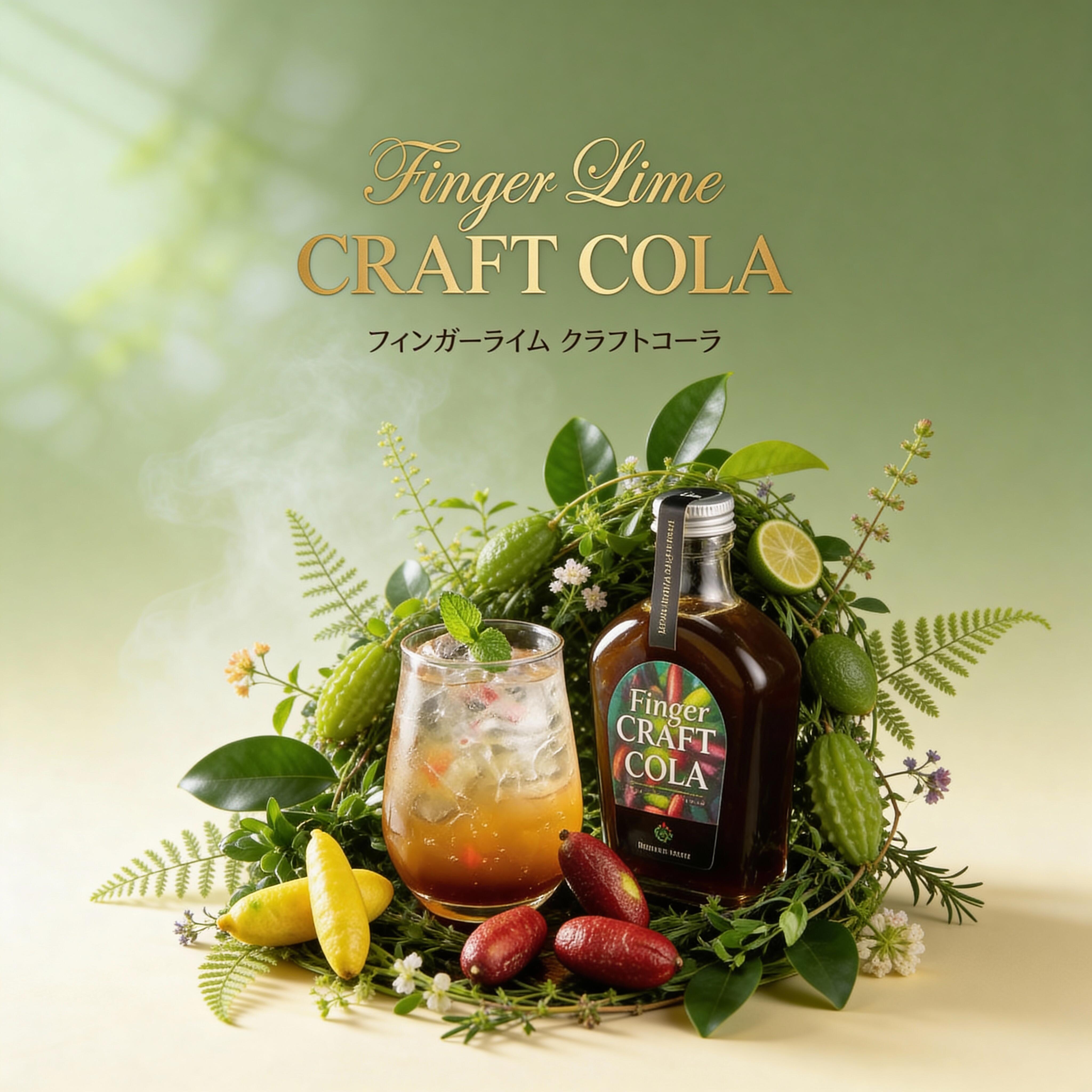 クラフトコーラシロップ（希釈用）｜尾鷲海洋深層水×国産フィンガーライム