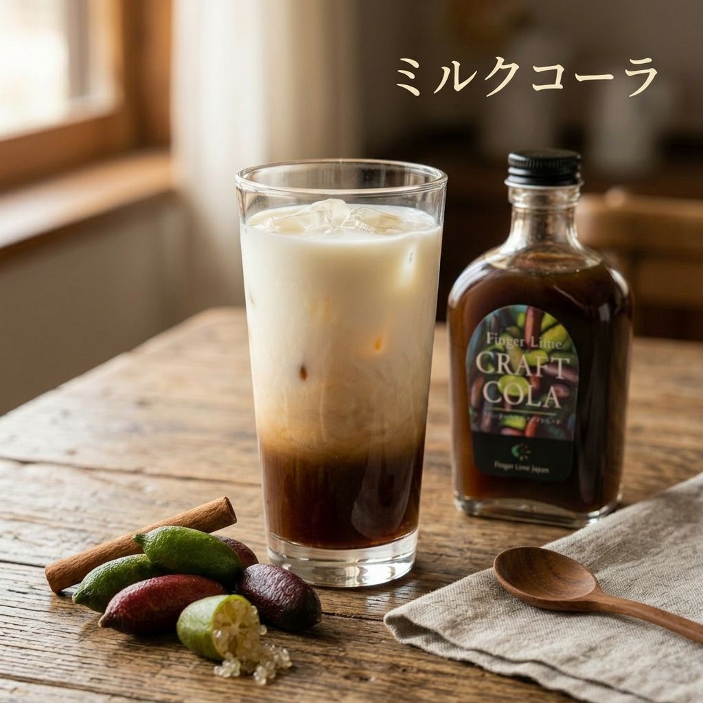 クラフトコーラシロップ（希釈用）｜尾鷲海洋深層水×国産フィンガーライム