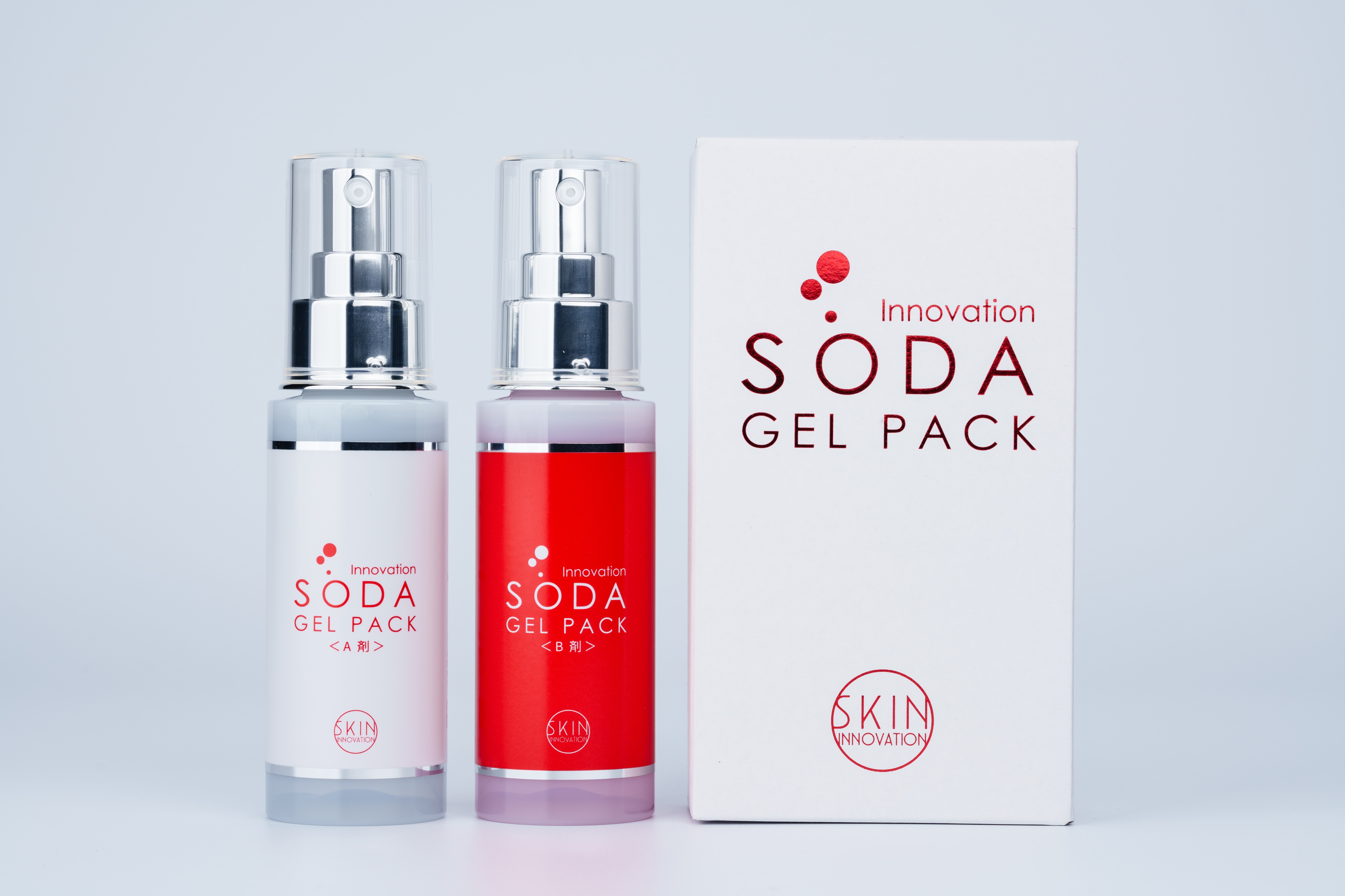 炭酸パック SODA Gel Pack 【A剤、B剤各80g】約15回分(お家エステ