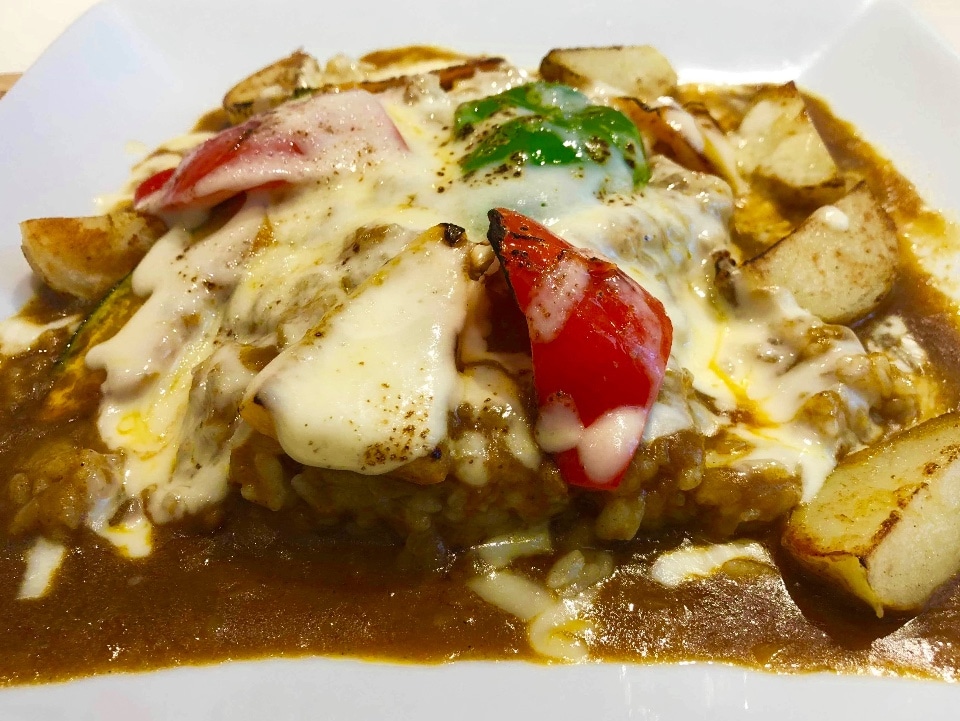 焼きチーズカレー