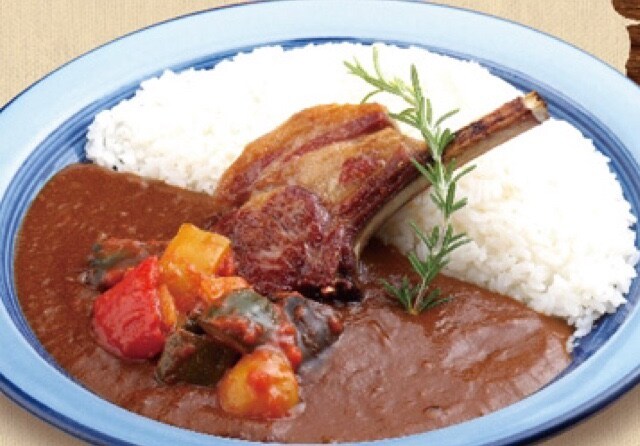 骨つきラムカレー
