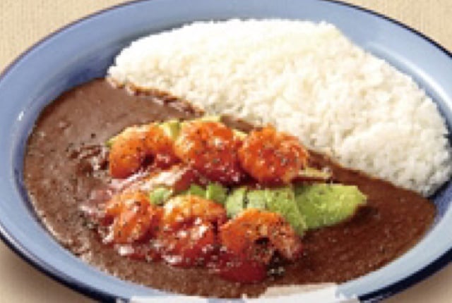 エビアボカドカレー