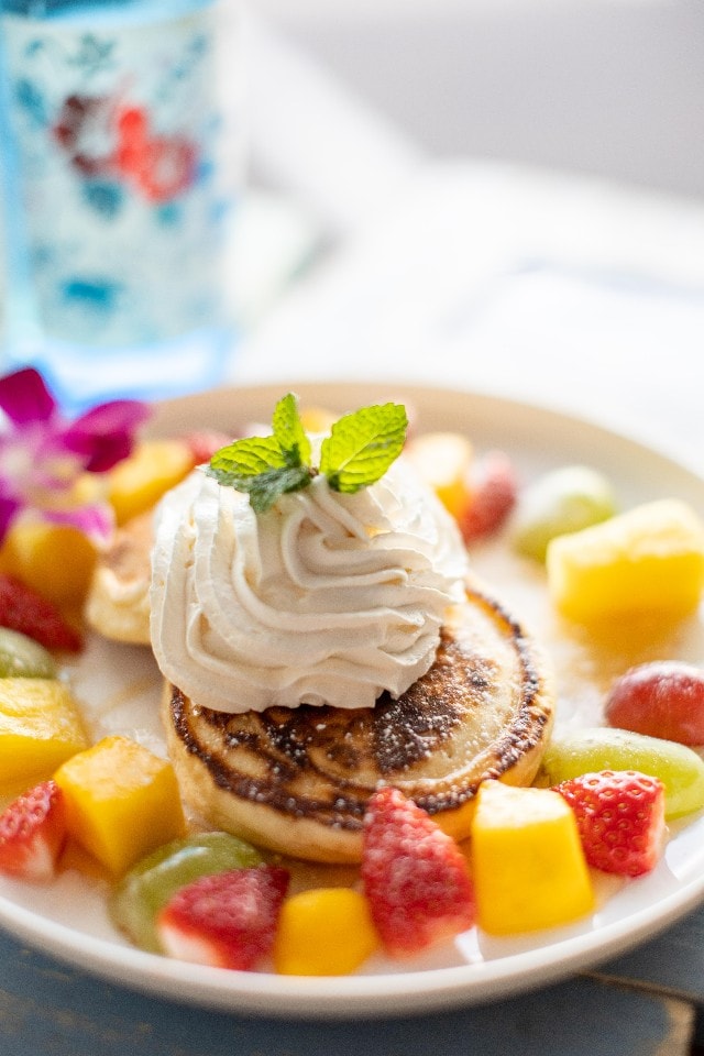 パンケーキ（ワンドリンク付き）