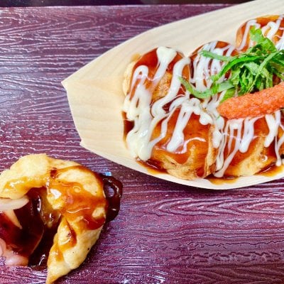 ⑦明太青じそ大だこ焼き