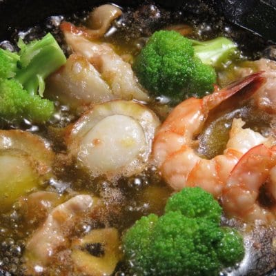 (94)感動を呼ぶ海鮮アヒージョ