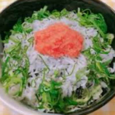 ㊾明太しらすご飯