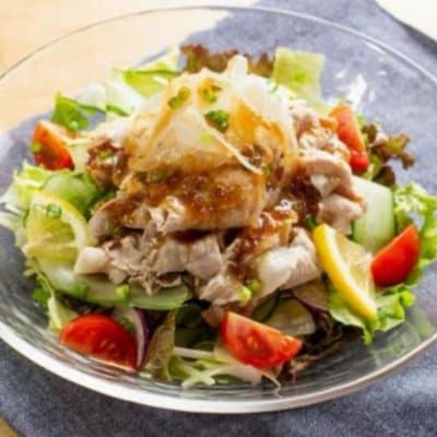 (88)豚冷しゃぶサラダゆずドレッシング仕立て