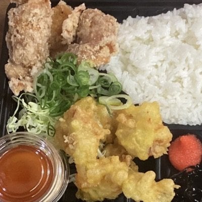 ㉞唐揚げ＆チキン南蛮弁当