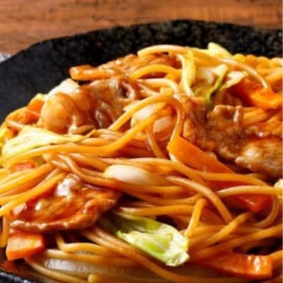 (51)ダブルソースが決めて！の本格ソース焼きそば