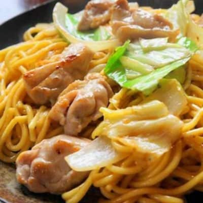 (56)濃厚味噌だれひるぜん風焼きそば