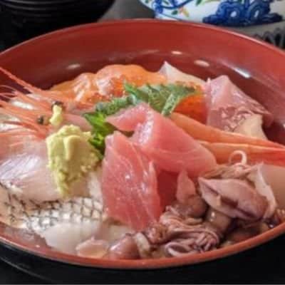 (61)市場直送。豪快海鮮丼