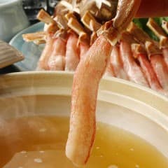 カニ贅沢三昧しゃぶしゃぶコース《宴会》