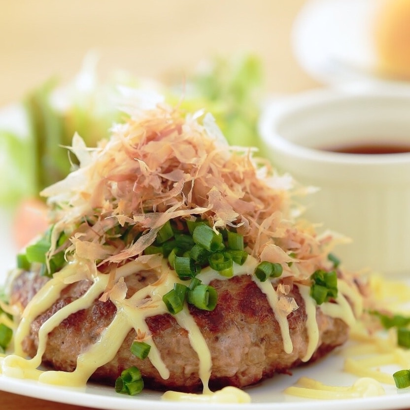 わさびマヨネーズハンバーグ
