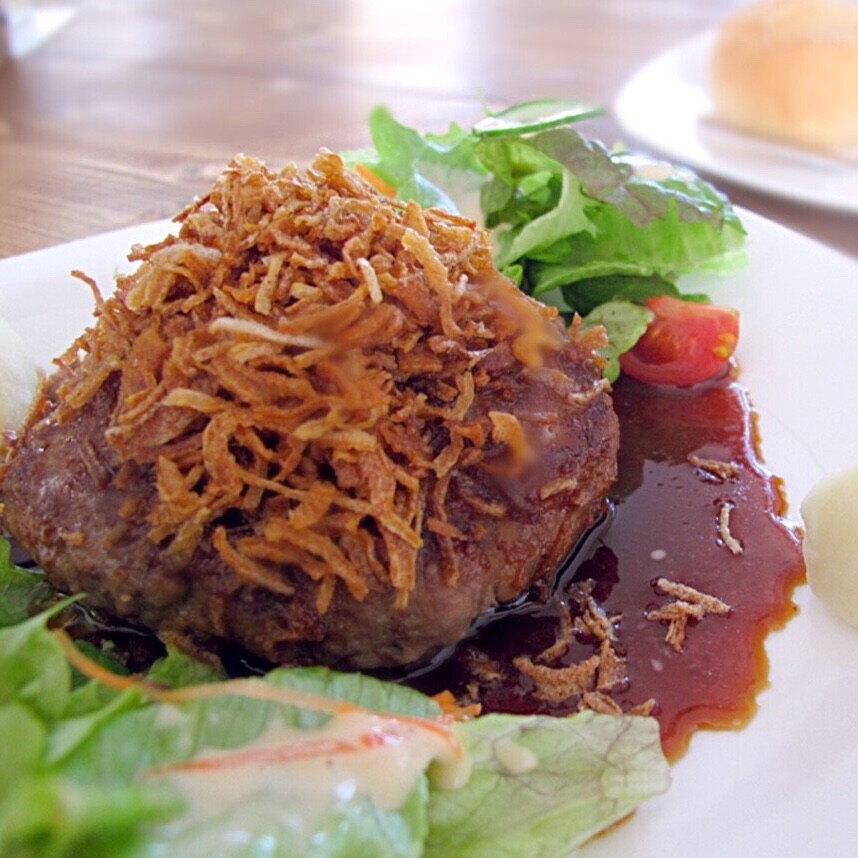 ガーリックハンバーグ