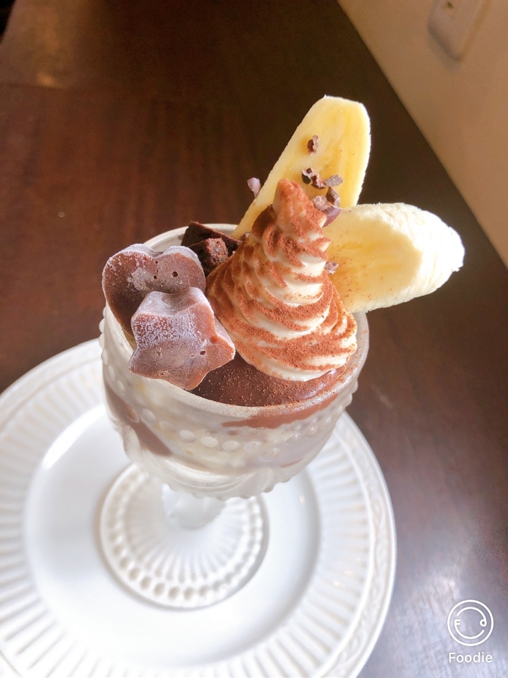チョコバナナパフェ
