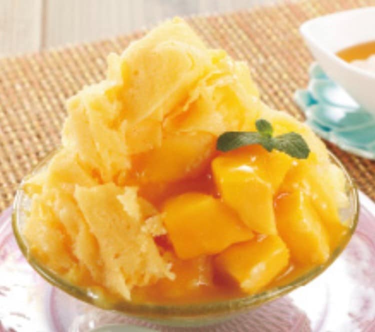 マンゴーシェービングアイ(かき氷)