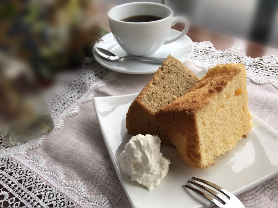 シフォンケーキセット(ドリンクset)