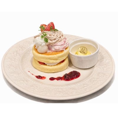 酒粕クリームとさくらあんこ