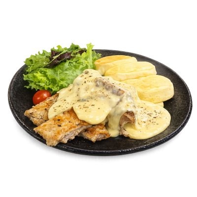 ローストチキンととろけるチーズ