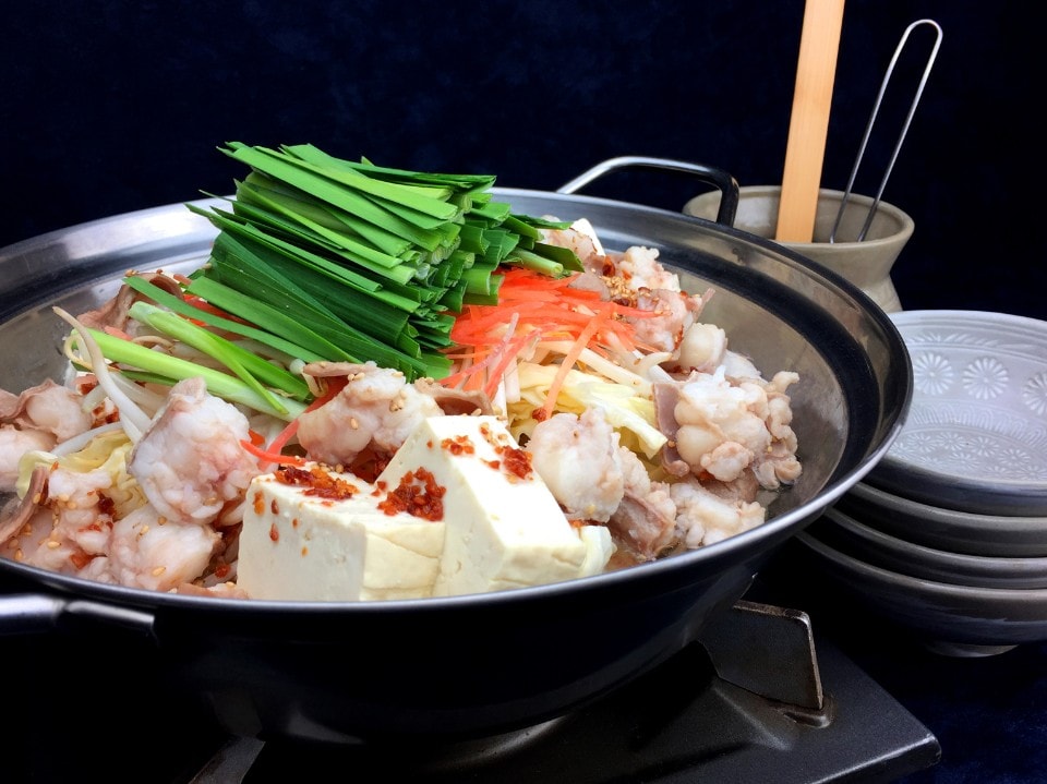 黒毛和牛の信州味噌もつ鍋