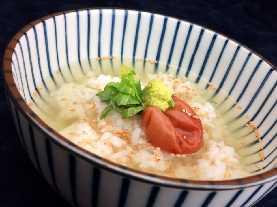 梅わさび茶漬け