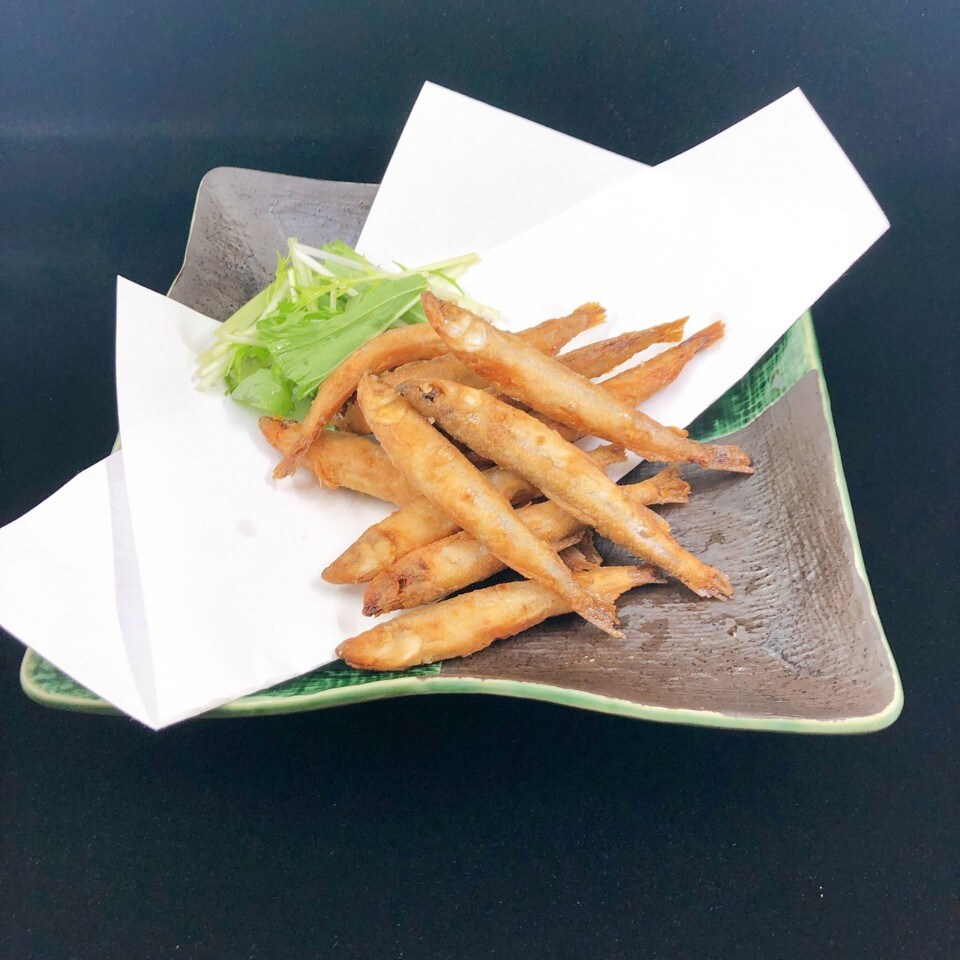 小鮎の唐揚げ
