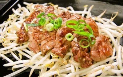 上タン鉄板焼き