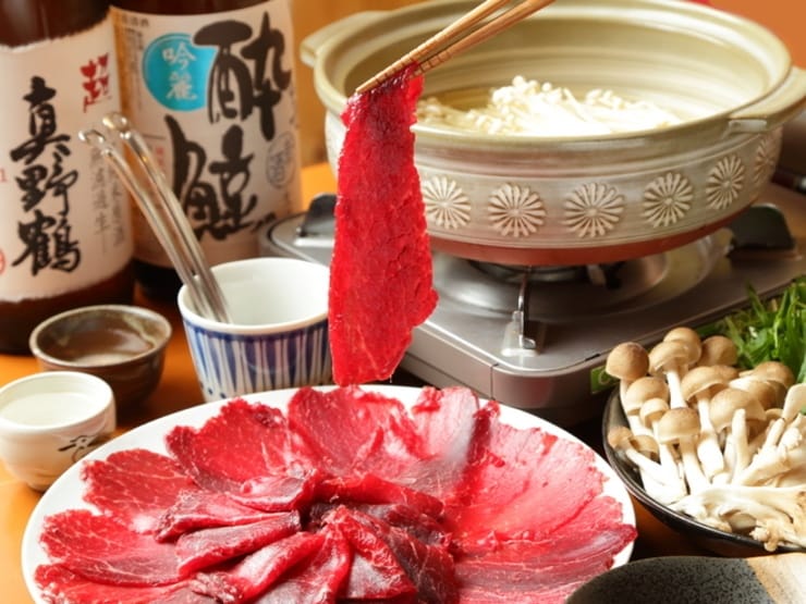 鯨づくし料理とくじらしゃぶしゃぶコース（完全予約制 ディナータイム限定）