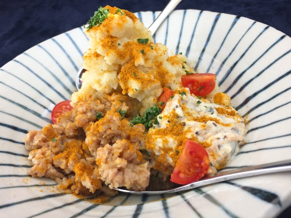 混ぜ混ぜポテサラ