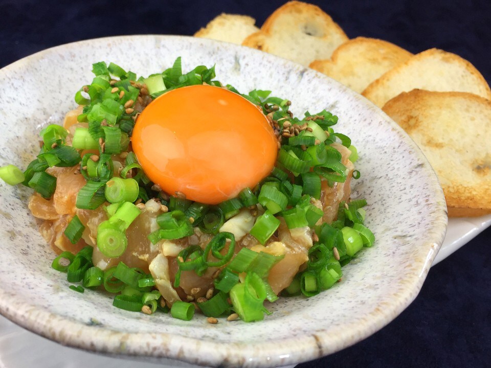 新鮮！鶏ささみユッケ