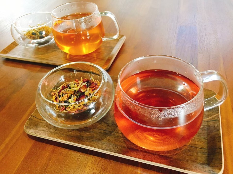 本日のハーブティー