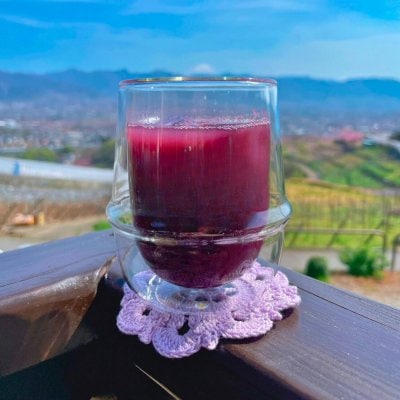 あらしぼりぶどうジュース