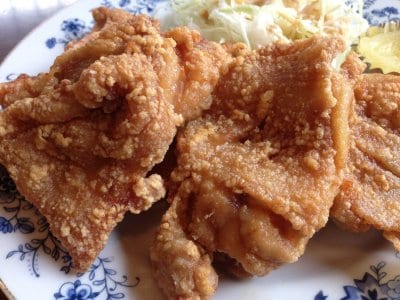 とりの唐揚げ　4切