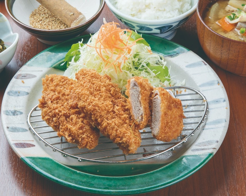 カナダ産三元豚ひれかつ膳　２枚