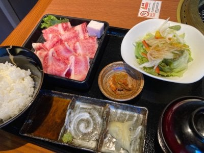 漢方牛カルビお食事セット