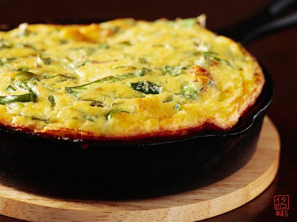 スキレットオムレツ