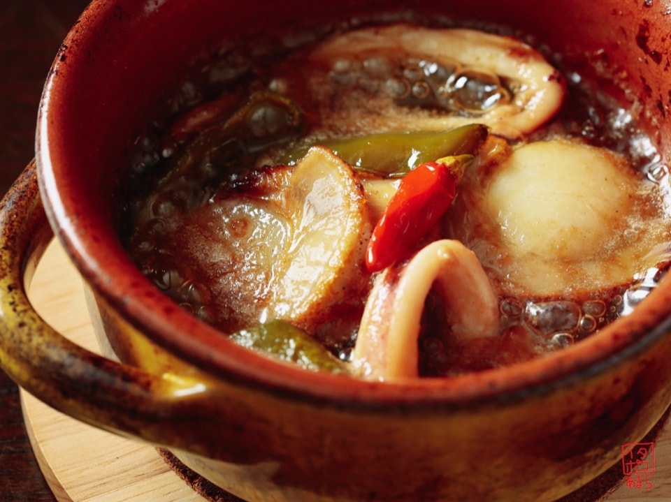 アヒージョ / 自家製フォカッチャ付