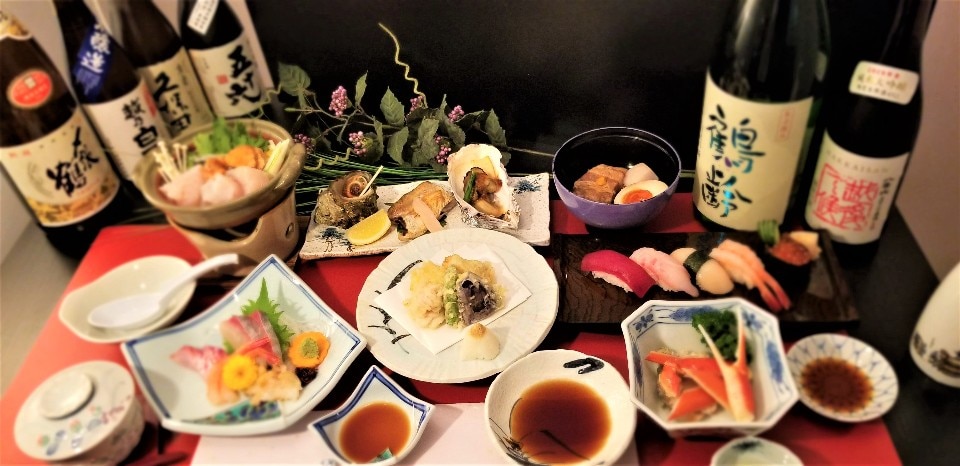 銘々お料理プラン7,000円（税込み）２時間飲み放題付き