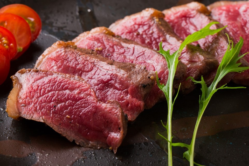 希少部位黒毛和牛イチボステーキ