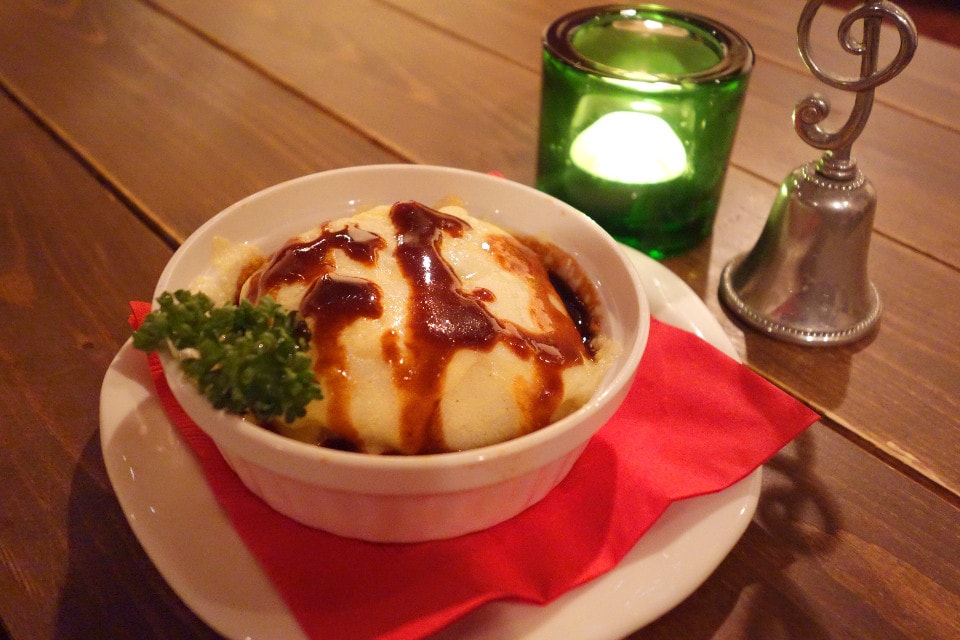 マッシュポテトのチーズ焼き