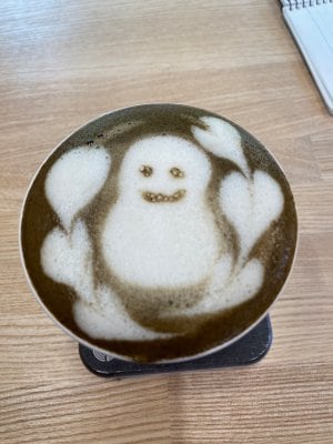 有機ほうじ茶ラテ
