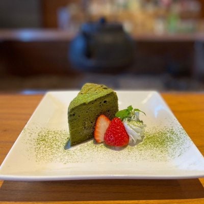 抹茶のガトーショコラ