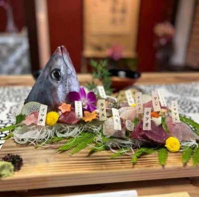 おさしみ定食　特上　伊勢海老　Super Fine