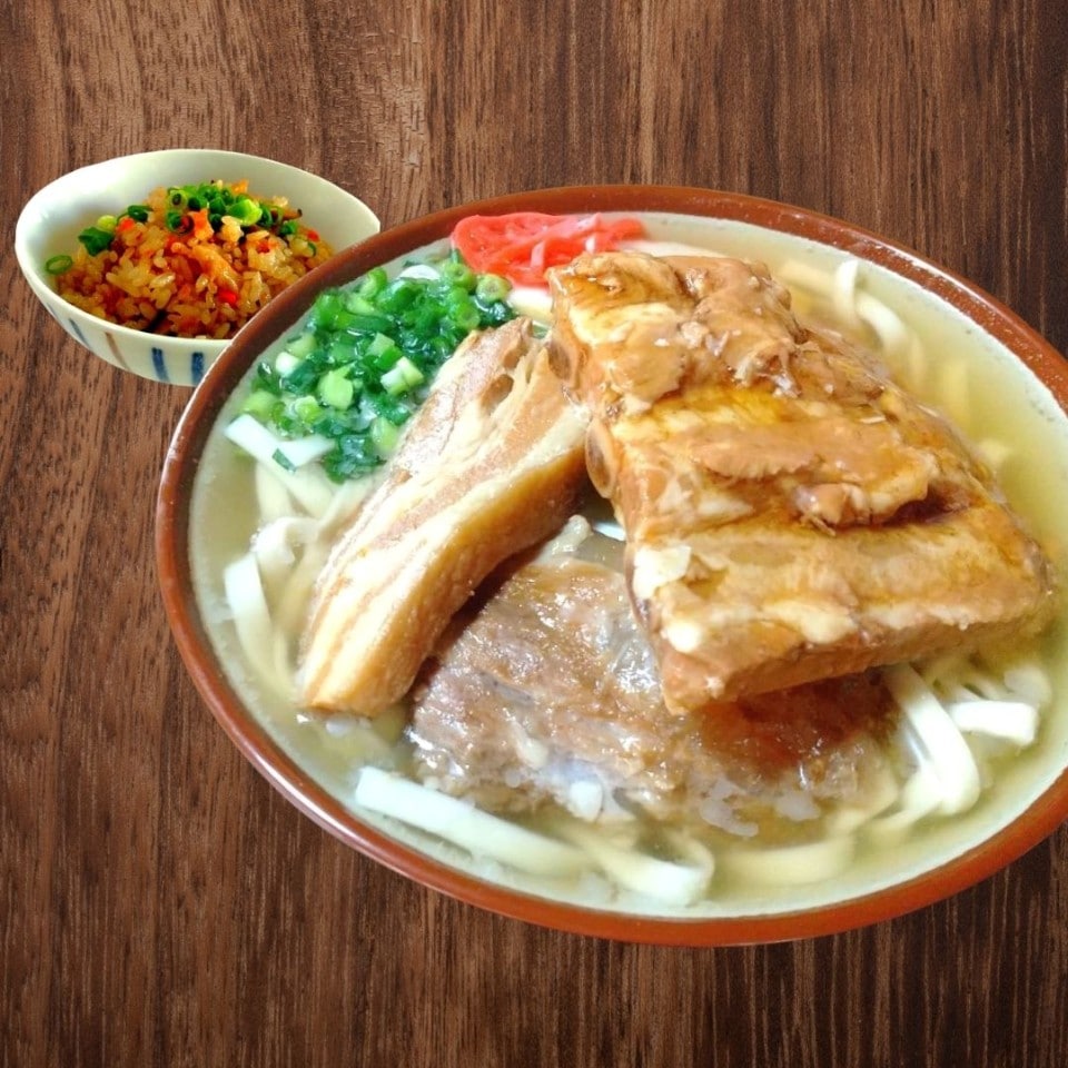 スペシャルセット（MIXそばとジューシー）