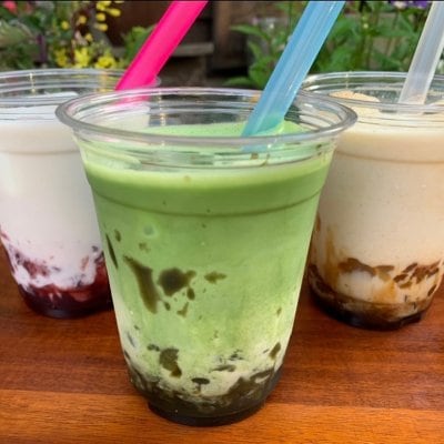 わらびもっちーラテ