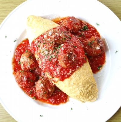 カリオストロ風ミートボールオムライス